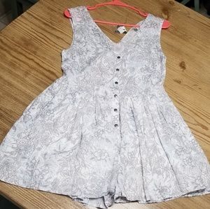 Ecote floral print romper